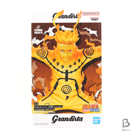 Naruto Shippuden Grandista Uzumaki Naruto II PVC Figure Collectible Statue Anime