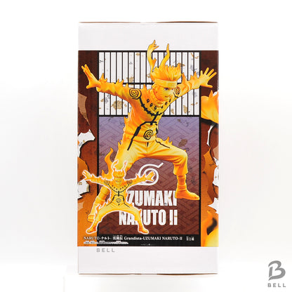 Naruto Shippuden Grandista Uzumaki Naruto II PVC Figure Collectible Statue Anime