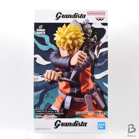Naruto Shippuden-NARUTO 72 series- 45 Grandista-UZUMAKI NARUTO Figure BANPRESTO