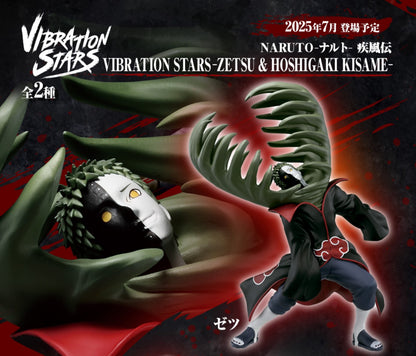 Naruto Shippuden VIBRATION STARS Zetsu & Kisame Hoshigaki Set Figure Akatsuki JP
