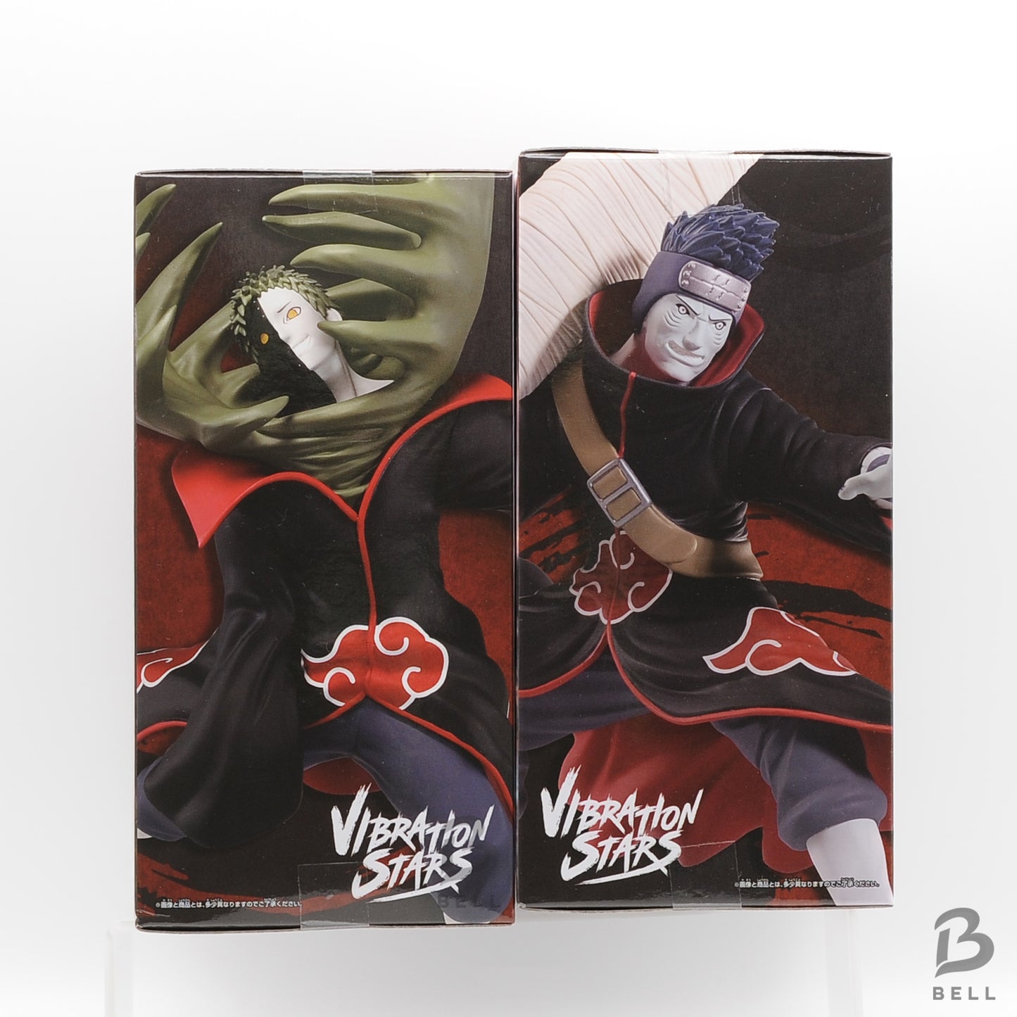 Naruto Shippuden VIBRATION STARS Zetsu & Kisame Hoshigaki Set Figure Akatsuki JP