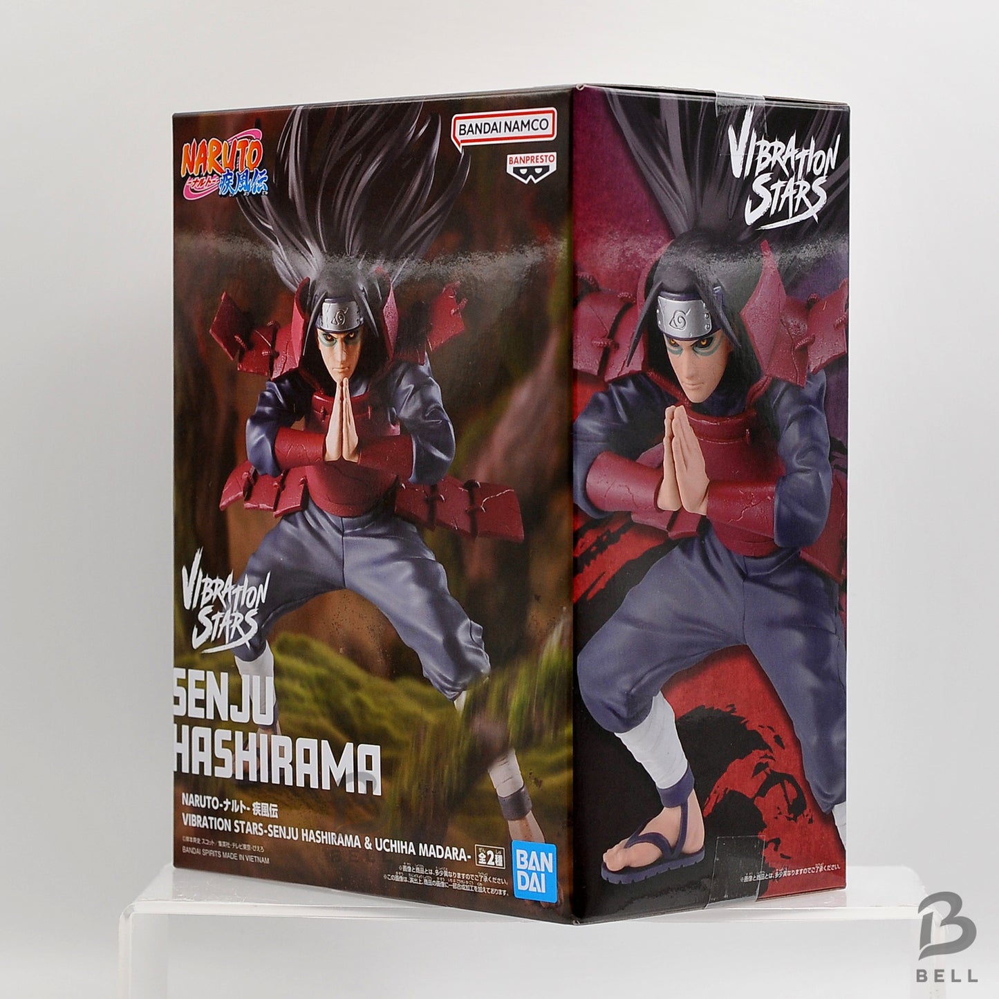 Naruto Shippuden Vibration Stars Senju Hashirama Figure Bandai Banpresto Japan