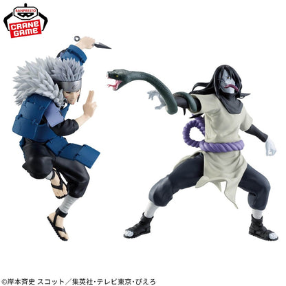Naruto Shippuden Vibration Stars Senju Tobirama & Orochimaru Figure Set Japan