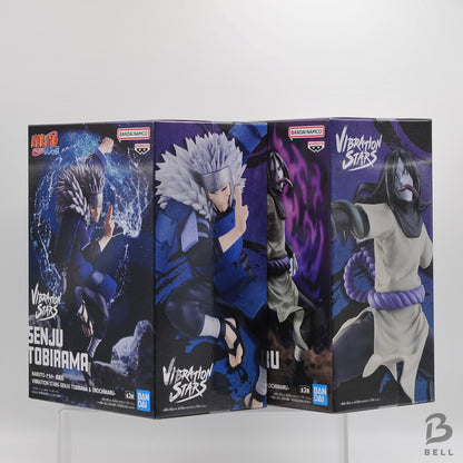 Naruto Shippuden Vibration Stars Senju Tobirama & Orochimaru Figure Set Japan