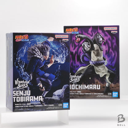 Naruto Shippuden Vibration Stars Senju Tobirama & Orochimaru Figure Set Japan