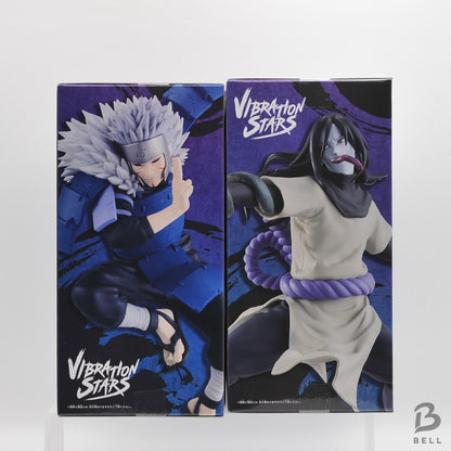 Naruto Shippuden Vibration Stars Senju Tobirama & Orochimaru Figure Set Japan
