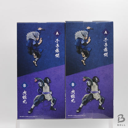 Naruto Shippuden Vibration Stars Senju Tobirama & Orochimaru Figure Set Japan