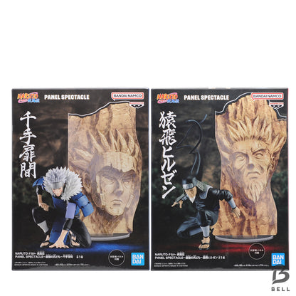 Naruto Shippuden Panel Spectacle Figure Set Hiruzen Tobirama Banpresto Japan new
