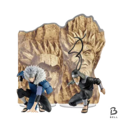 Naruto Shippuden Panel Spectacle Figure Set Hiruzen Tobirama Banpresto Japan new