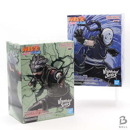 Naruto Shippuden HATAKE KAKASHI & UCHIHA MADARA Vibration Stars Figure Set of 2