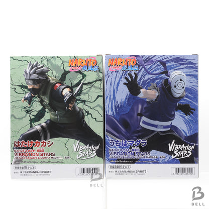 Naruto Shippuden HATAKE KAKASHI & UCHIHA MADARA Vibration Stars Figure Set of 2