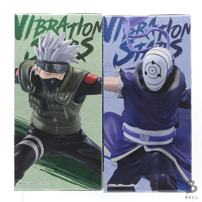 Naruto Shippuden HATAKE KAKASHI & UCHIHA MADARA Vibration Stars Figure Set of 2