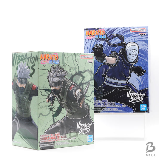 Naruto Shippuden HATAKE KAKASHI & UCHIHA MADARA Vibration Stars Figure Set of 2