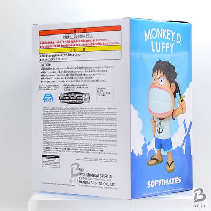 ONE PIECE Big SOFVIMATES Monkey D. Luffy "I'm Not Just Playing Around!!" JP BNIB