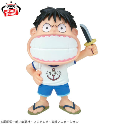 ONE PIECE Big SOFVIMATES Monkey D. Luffy "I'm Not Just Playing Around!!" JP BNIB