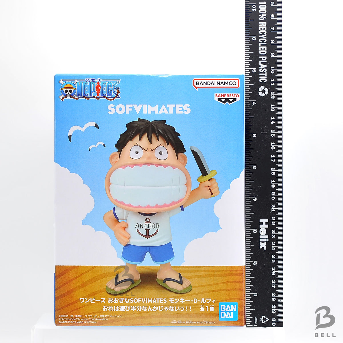 ONE PIECE Big SOFVIMATES Monkey D. Luffy "I'm Not Just Playing Around!!" JP BNIB