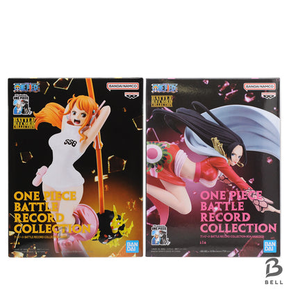 One Piece Boa Hancock & Nami Battle Record Collection Statue New Japan Figure
