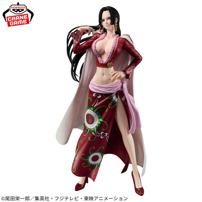 One Piece Grandista Luffy Boa Hancock Figure Set 2pcs Banpresto Authentic Japan