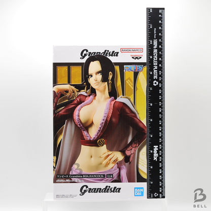 One Piece Grandista Luffy Boa Hancock Figure Set 2pcs Banpresto Authentic Japan