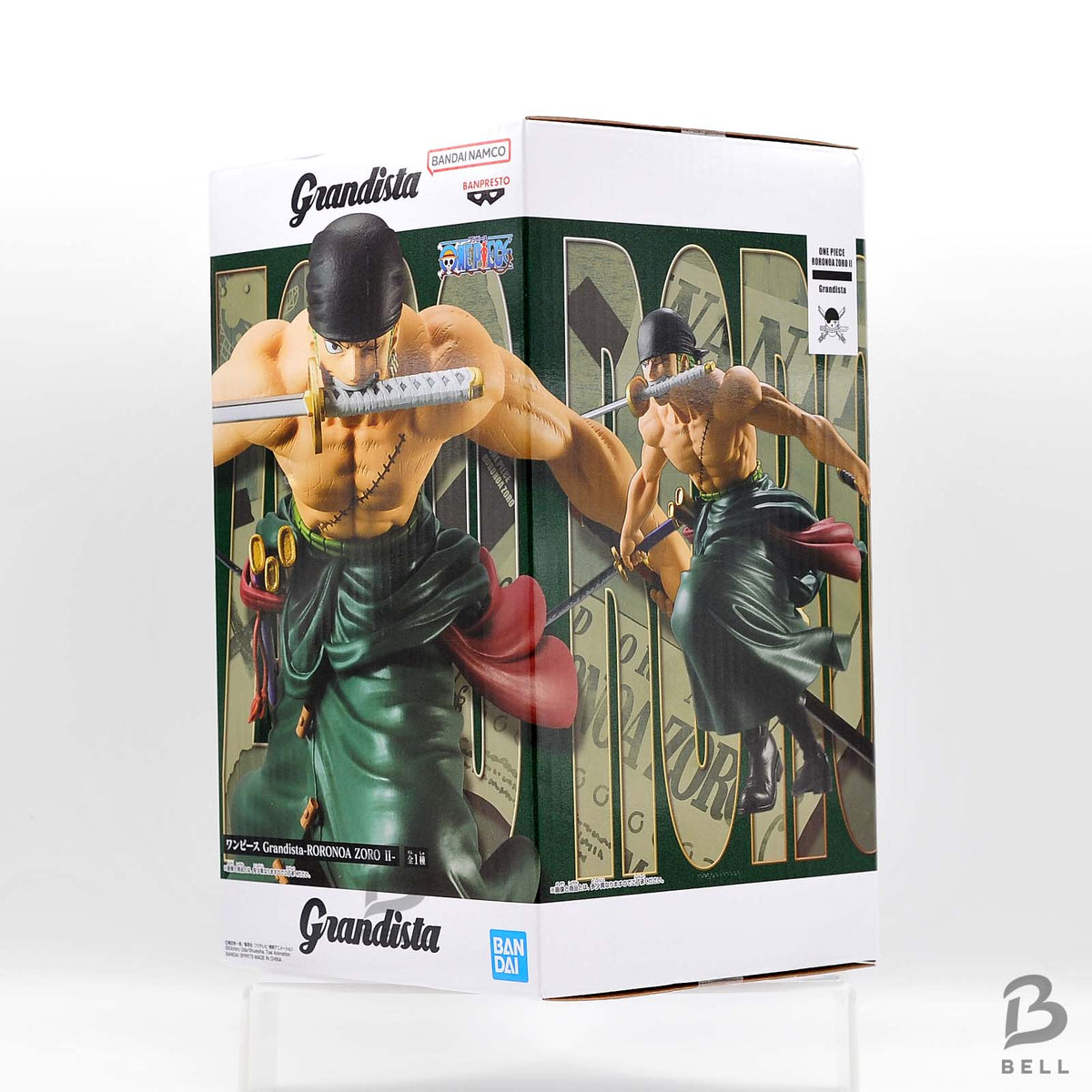 ONE PIECE Grandista RORONOA ZORO II Figure BANPRESTO Anime Official Japan New