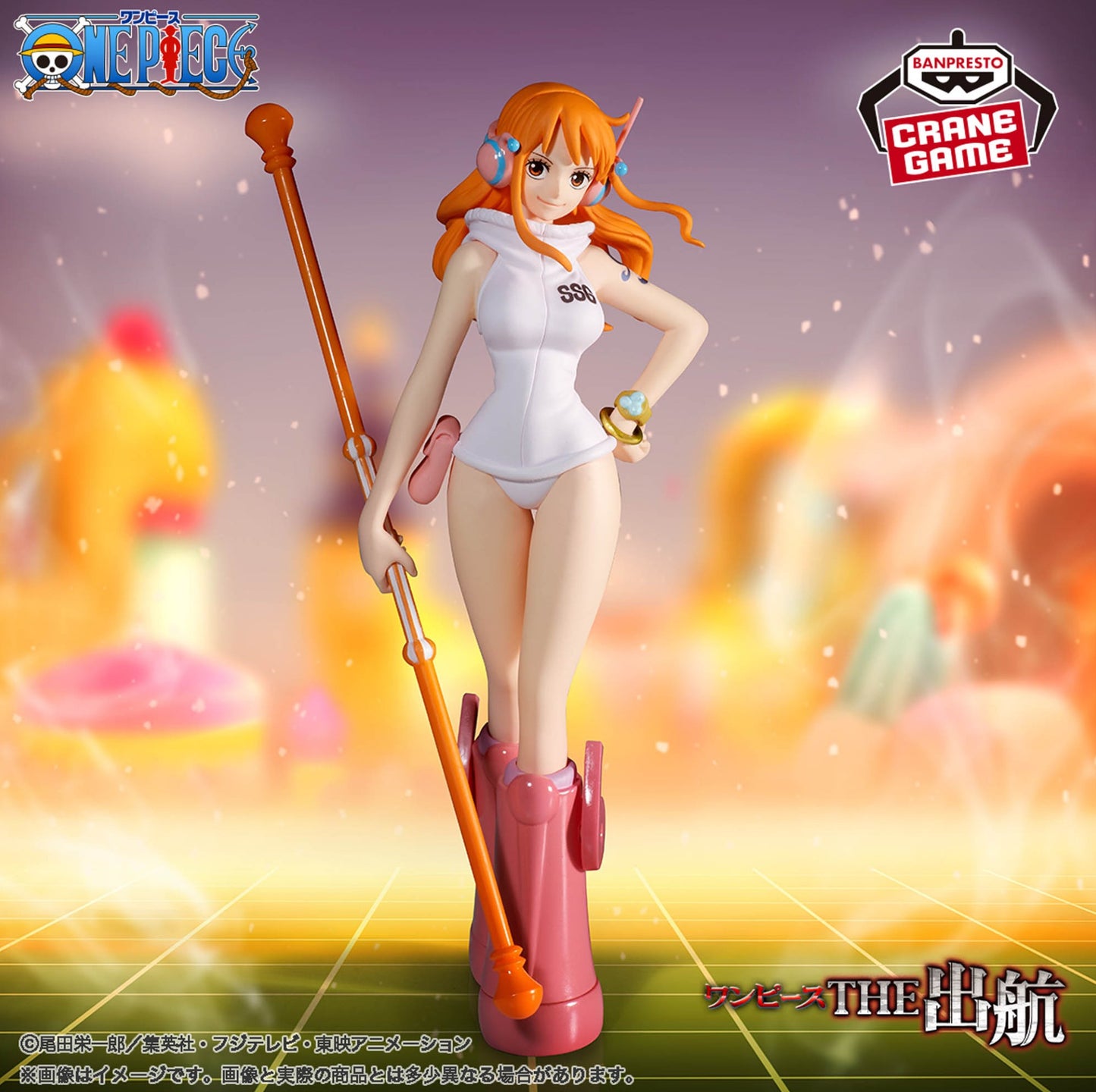 ONE PIECE Nami ver. EGGHEAD The Departure Figure BANPRESTO Japan New Anime Manga