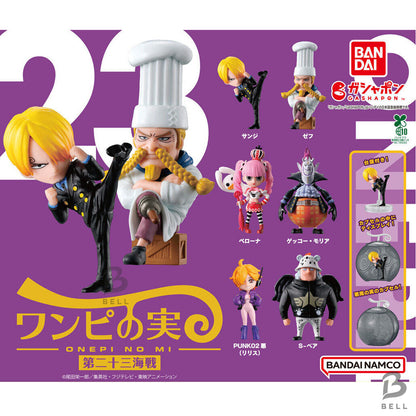 ONE PIECE Onepi no Mi 23rd Naval Battle Complete Full Set 6 Figure Official JP