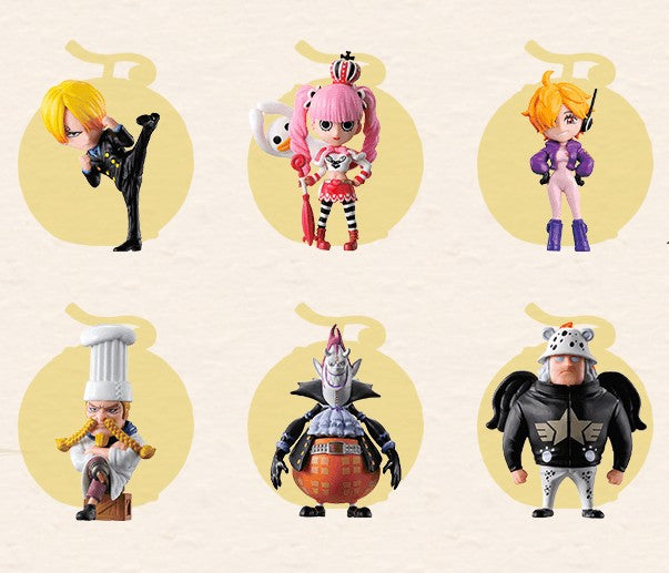 ONE PIECE Onepi no Mi 23rd Naval Battle Complete Full Set 6 Figure Official JP