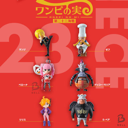 ONE PIECE Onepi no Mi 23rd Naval Battle Complete Full Set 6 Figure Official JP