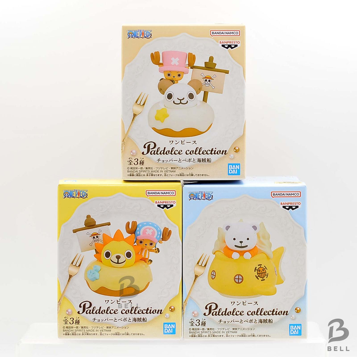 ONE PIECE Paldolce collection Chopper Bepo Pirate Ship Banpresto Figure JP New