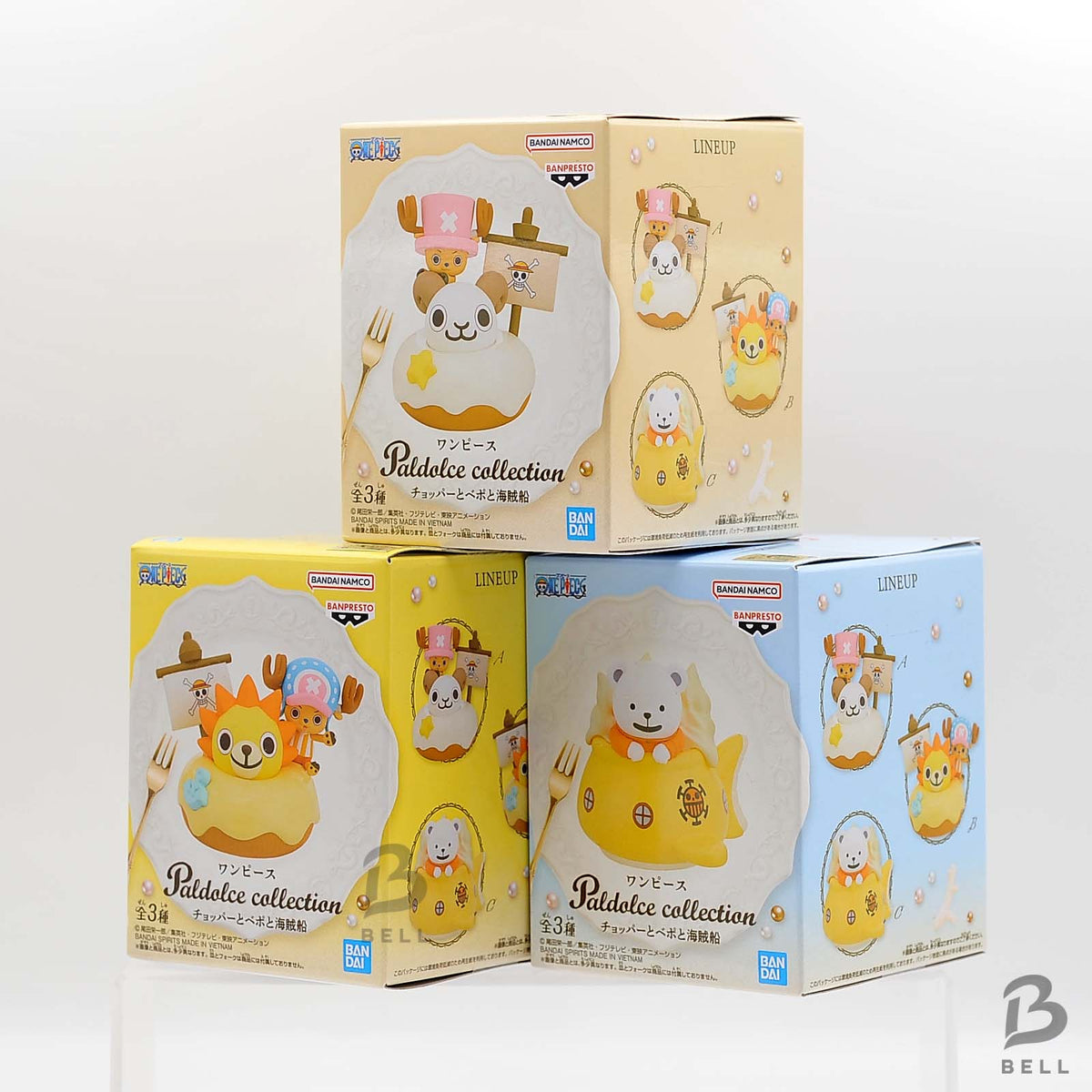 ONE PIECE Paldolce collection Chopper Bepo Pirate Ship Banpresto Figure JP New