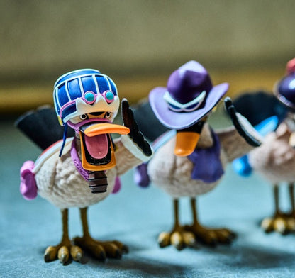ONE PIECE RofJ Super Alabasta Spotbilled Duck Troop Flock Toy Figure Full Set 9