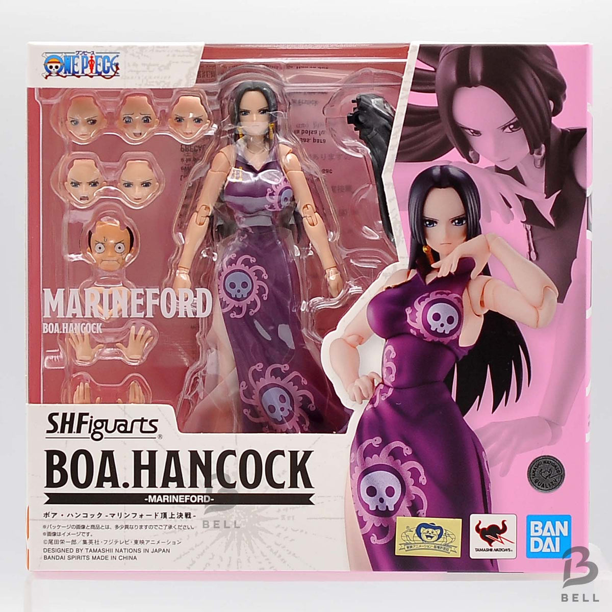 ONE PIECE S.H.Figuarts Boa Hancock Marineford Bandai Action Figure Japan New