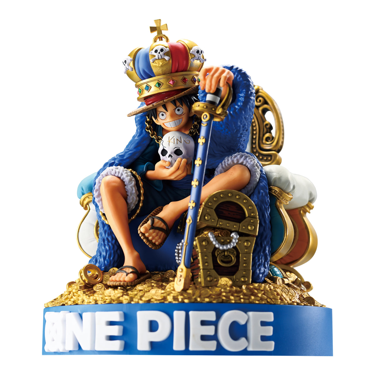 ONE PIECE SMSD King Monkey D Luffy BASE SHOP Limited Edition Figure Japan New