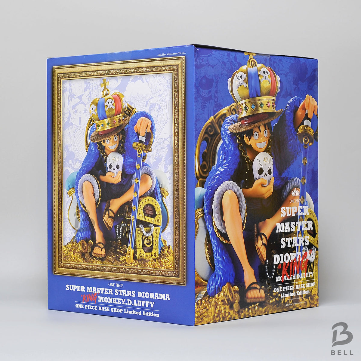ONE PIECE SMSD King Monkey D Luffy BASE SHOP Limited Edition Figure Japan New
