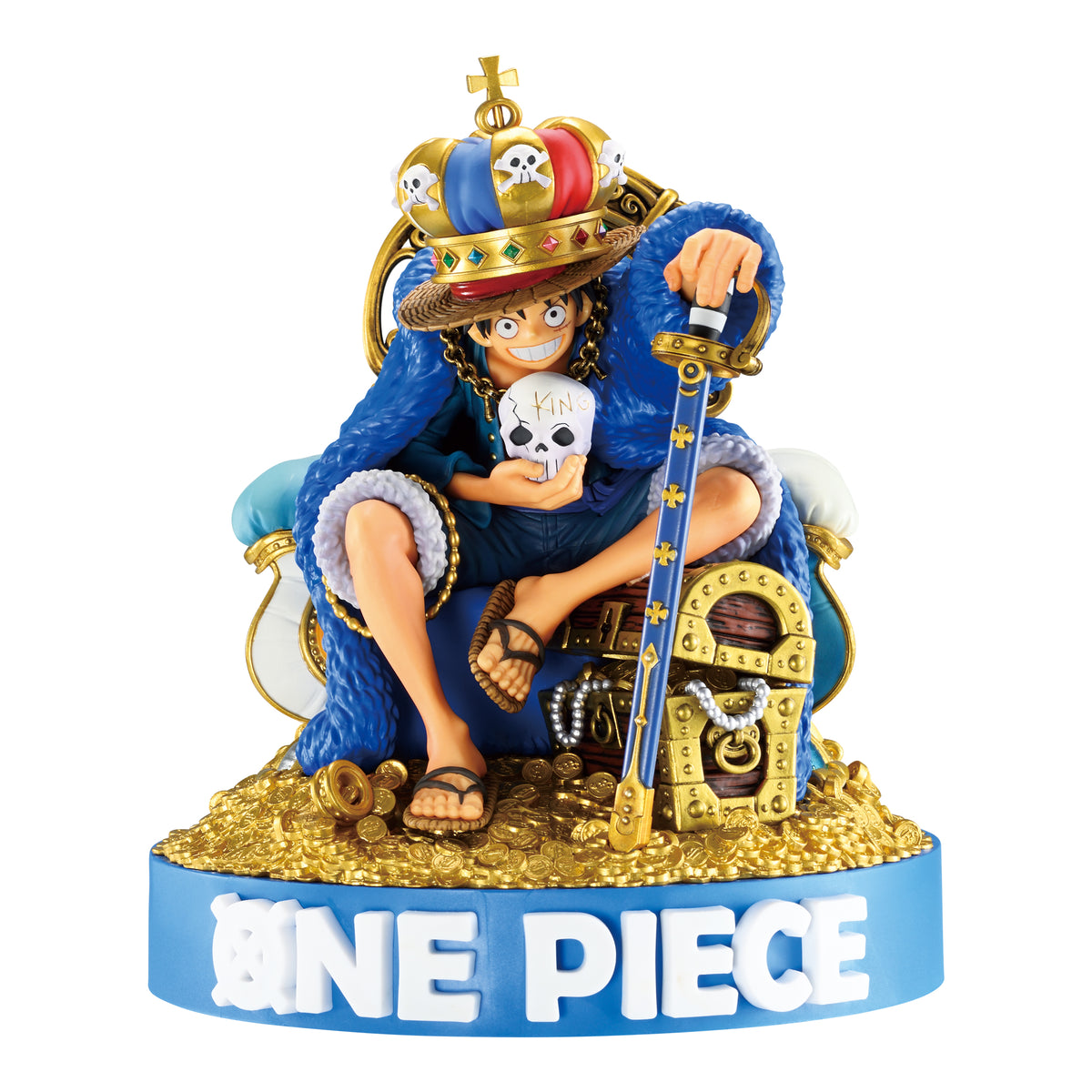 ONE PIECE SMSD King Monkey D Luffy BASE SHOP Limited Edition Figure Japan New