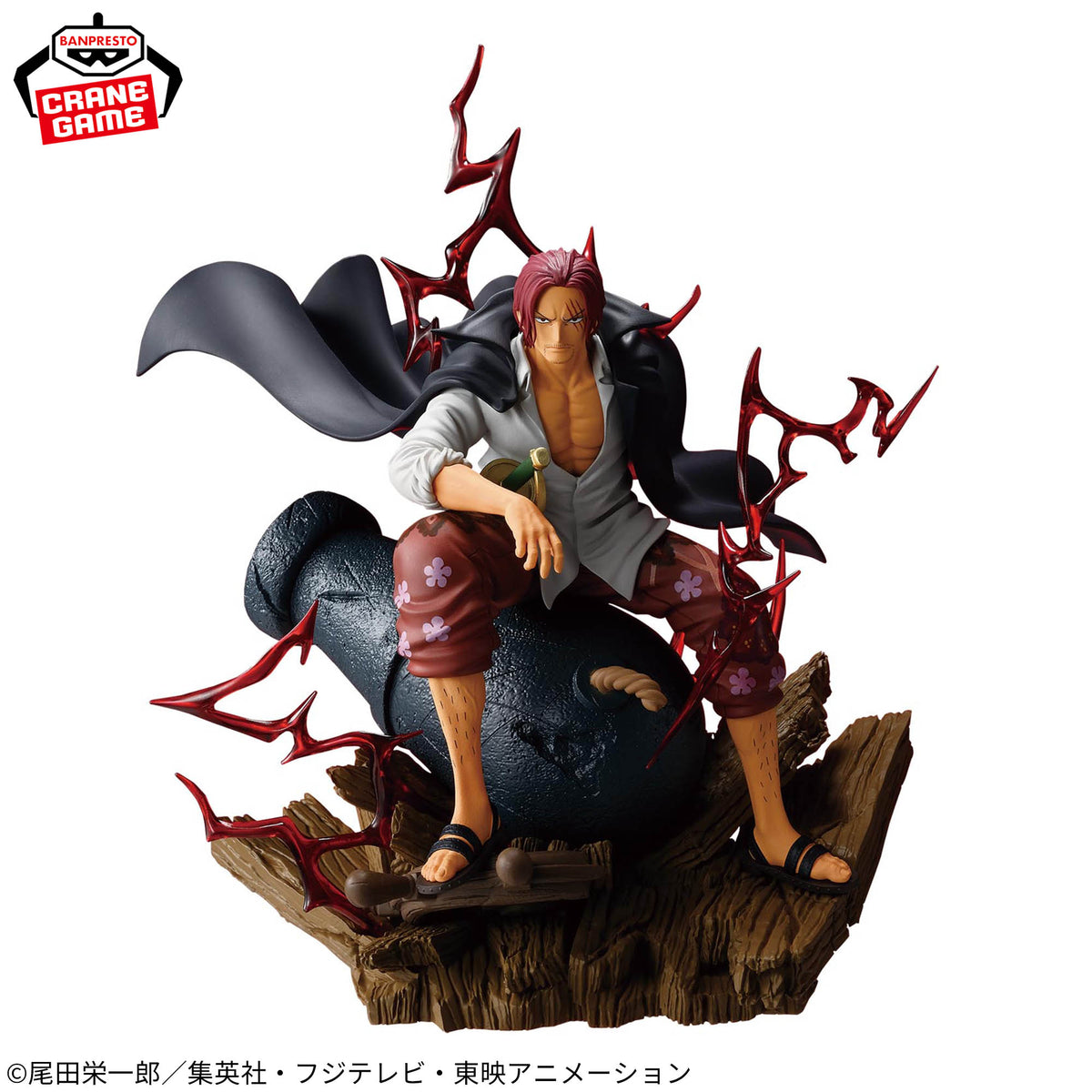 ONE PIECE THEORAMA SOUL SHANKS Figure Red Hair Shanks Banpresto Official JP New
