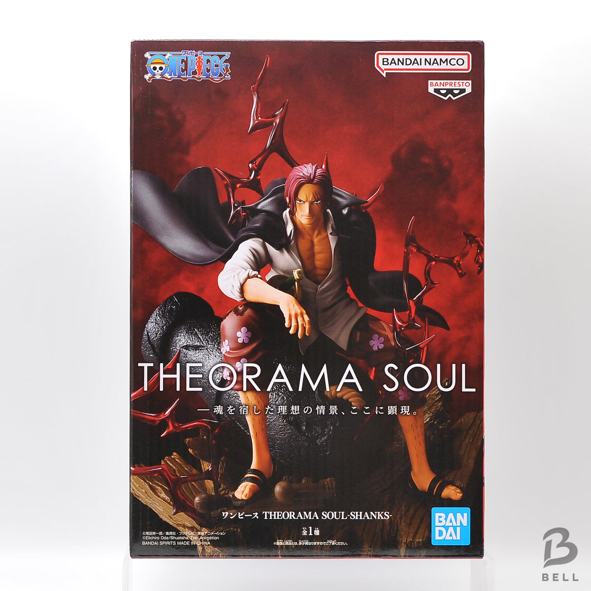 ONE PIECE THEORAMA SOUL SHANKS Figure Red Hair Shanks Banpresto Official JP New