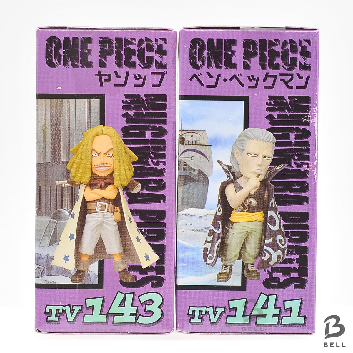 ONE PIECE WCF Vol.17 Yasopp & Benn Beckman Figure Set Red Hair Pirates Japan new