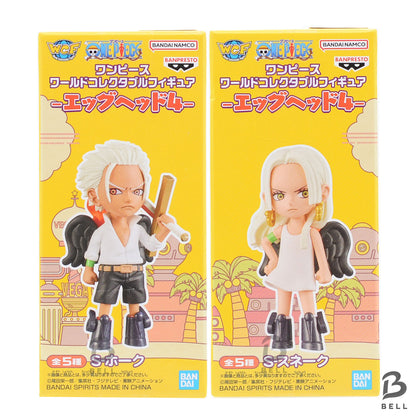 ONE PIECE WCF Egghead 2 Figure Set S-Hawk S-Snake Banpresto World Collectible
