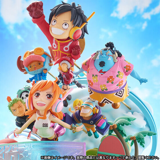 ONE PIECE World Collectable Figure Egghead Ver WCF Limited Rare Anime Figure