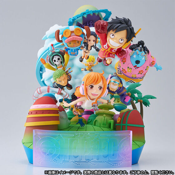 ONE PIECE World Collectable Figure Egghead Ver WCF Limited Rare Anime Figure