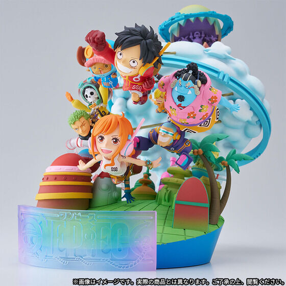 ONE PIECE World Collectable Figure Egghead Ver WCF Limited Rare Anime Figure
