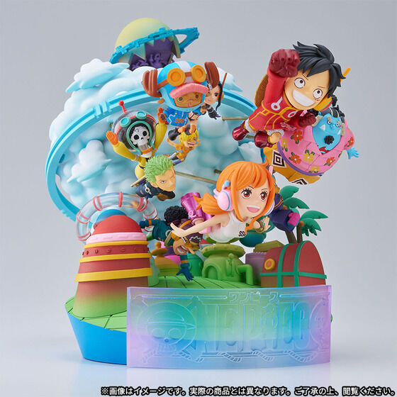ONE PIECE World Collectable Figure Egghead Ver WCF Limited Rare Anime Figure