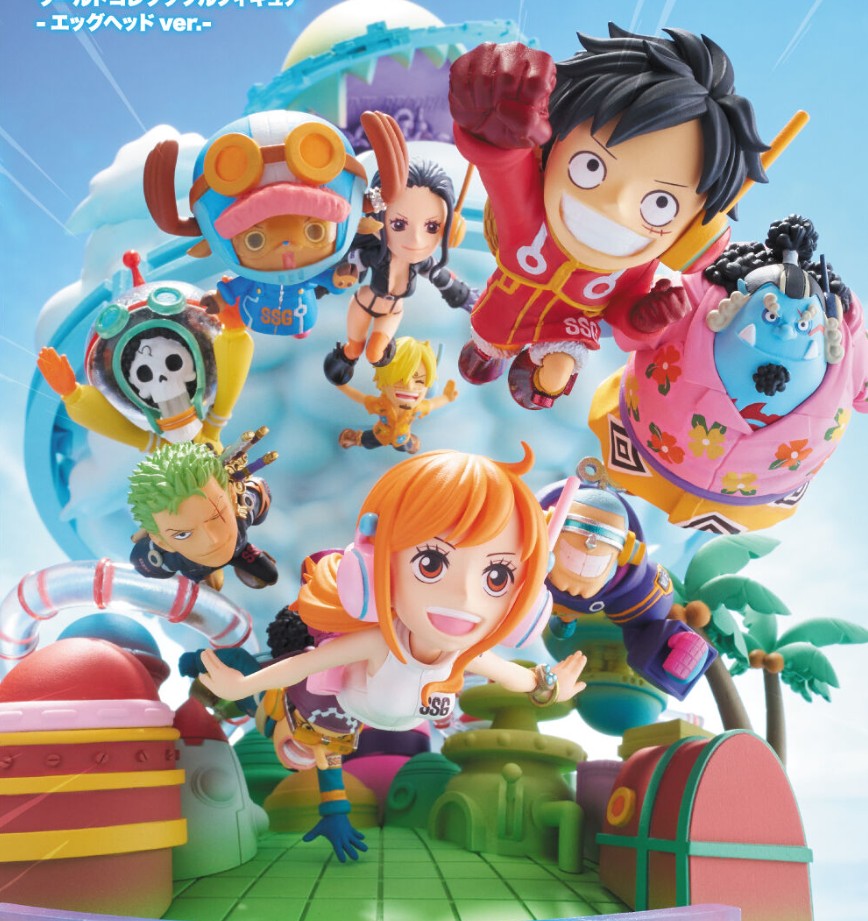 ONE PIECE World Collectable Figure Egghead Ver WCF Limited Rare Anime Figure