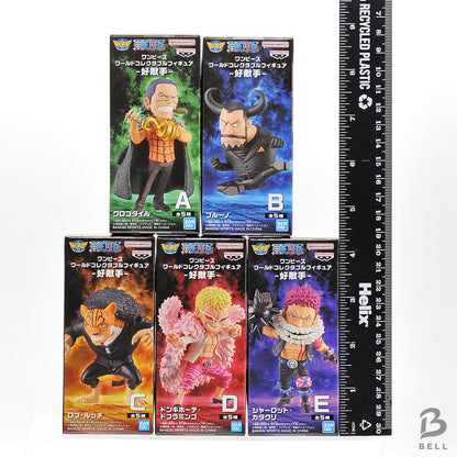 ONE PIECE World Collectable Figure WCF Rivals Set of 5 Banpresto Official JP New