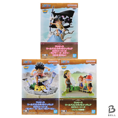 ONE PIECE World Collectable Figure WCF Log Stories Luffy Lot 3 Figure Set Japan