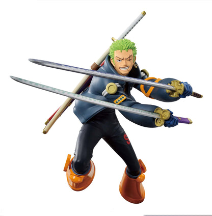 ONE PIECE Battle Record Collection Luffy Zoro Nami Figure Set Banpresto Japan