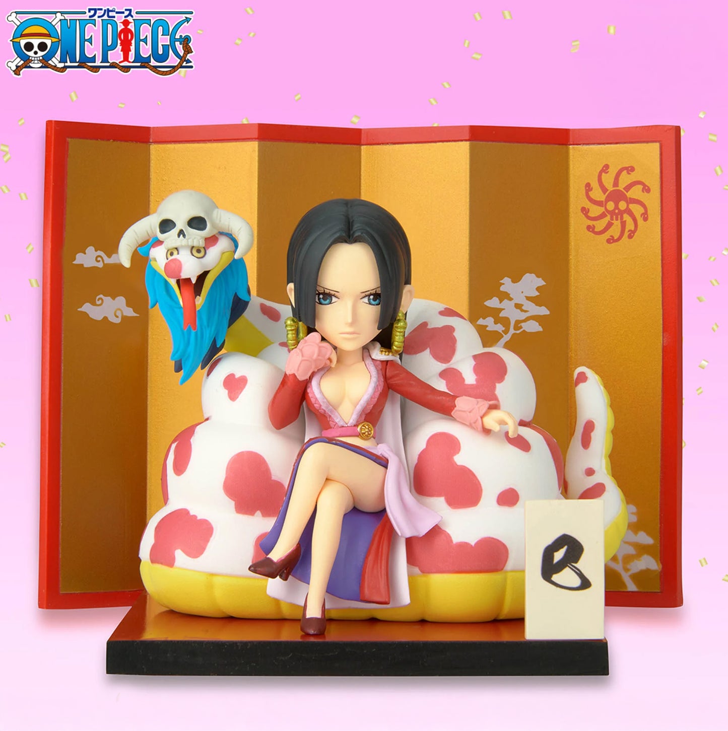 One Piece Monkey D Luffy Gear5 Boa Hancock & Salome World Collectable Figure WCF