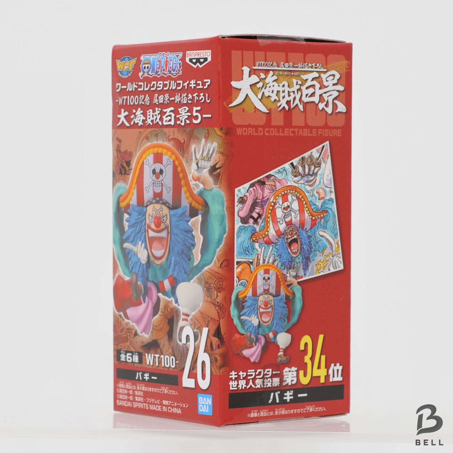 ONE PIECE WCF WT 100 Buggy World Collectable Figure 5 Japan Banpresto WT 100 26