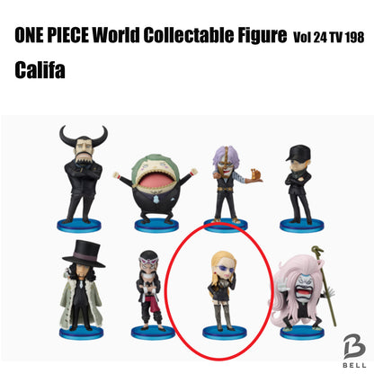 ONE PIECE World Collectable Figure Vol 24 TV 198 Califa Japan WCF Banpresto New